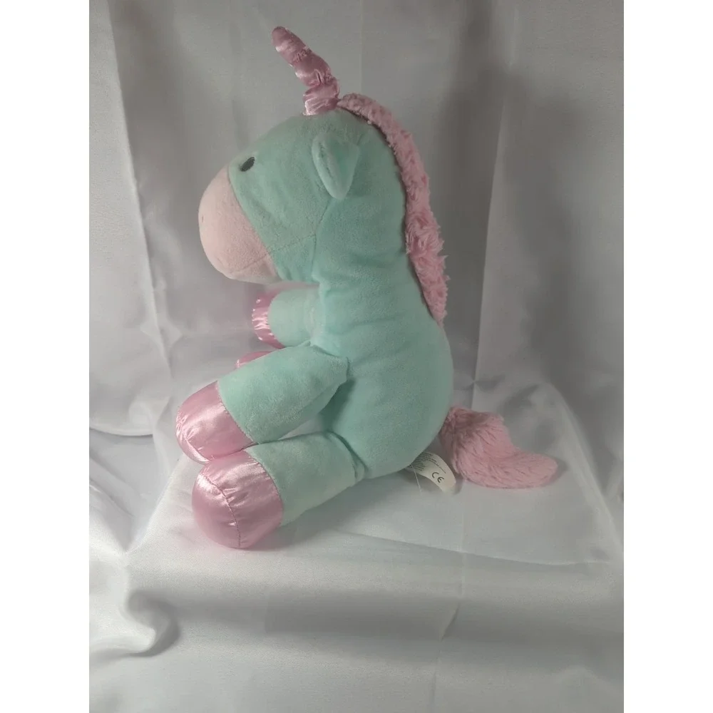 2020 Kellytoy Aqua/Teal Pink Satin Unicorn 12